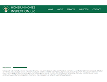 Tablet Screenshot of hrhomesinspect.com